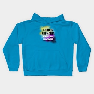 Gender Euphoria Non-binary Kids Hoodie